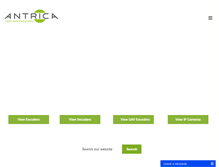 Tablet Screenshot of antrica.com